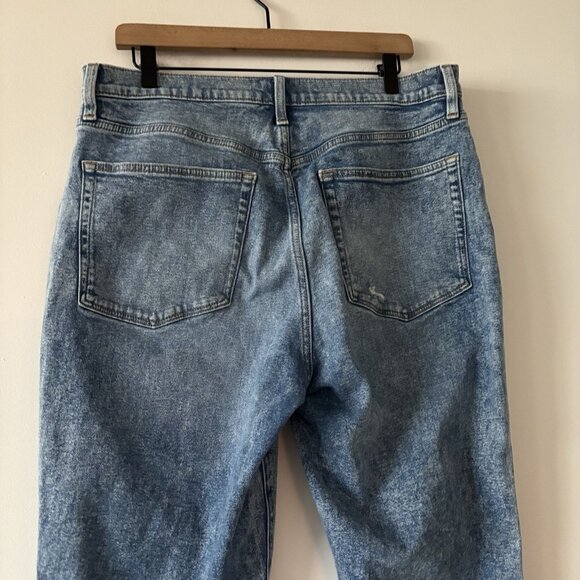 J Crew Vintage Classic Women’s Denim Jeans Sz 32 Raw Hem High Rise Casual Preppy - Picture 7 of 13